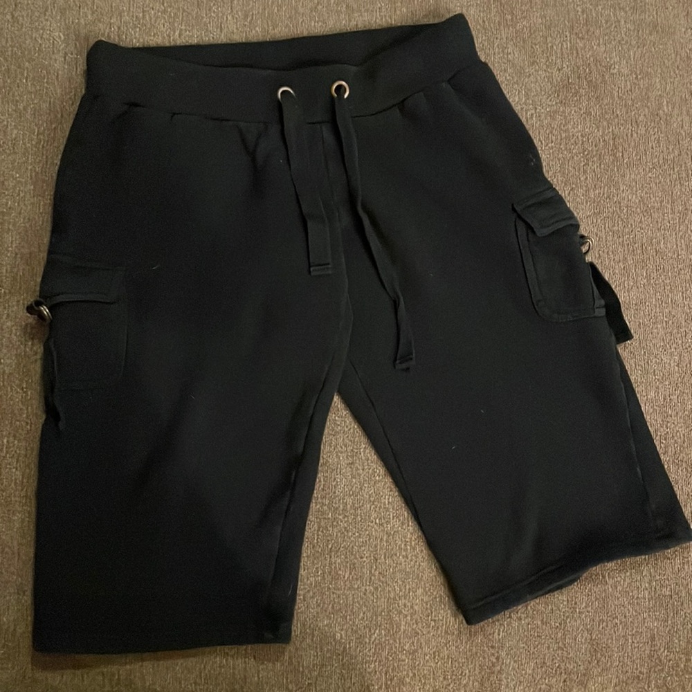 Cargo capri sweats - tagless but are from Rue 21